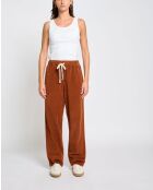 Pantaloni Easy mocca