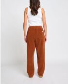 Pantaloni Easy mocca