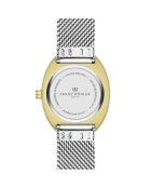 Montre pour femme en maille métallique Cavloc argent/blanc