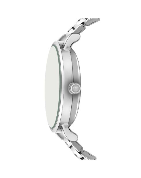Montre pour femme en maille fine Tanay argent/noir