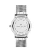 Montre pour femme en maille métallique Tanay argent/noir