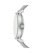 Montre pour femme en maille métallique Tanay argent/noir