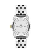 Montre pour femme en maille fine Champex argent/doré/blanc
