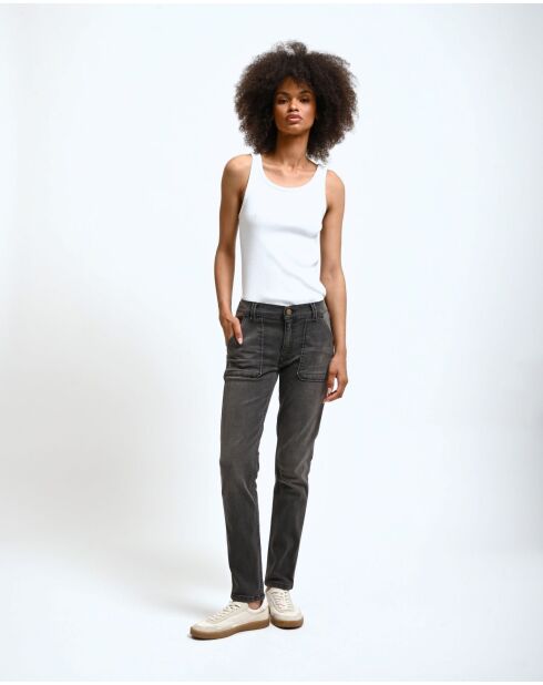 Jeans Jets 243 schwarzer Denim