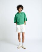 Cremefarbene Shorts von Juliet