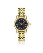 Fine Mesh Damenuhr Biel gold/schwarz
