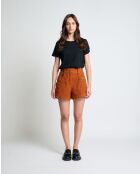 Jason Mahagoni-Shorts