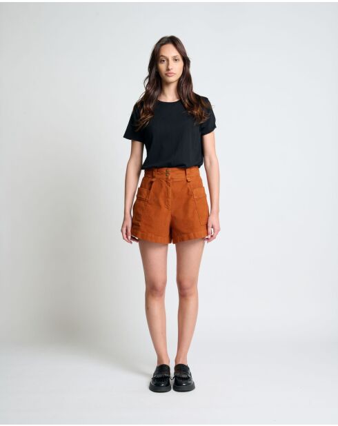 Jason Mahagoni-Shorts