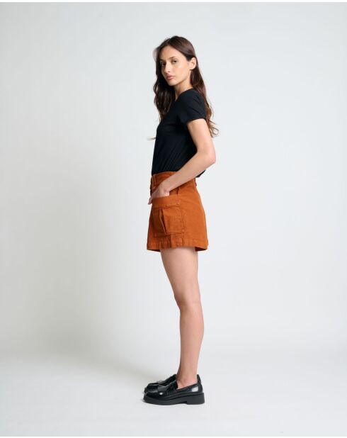 Jason Mahagoni-Shorts