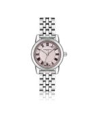 Montre pour femme Sils en maille fine argent/rose clair