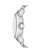 Montre pour femme Sils en maille fine argent/rose clair