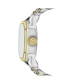 Montre pour femme en maille fine Aegeri argent/or