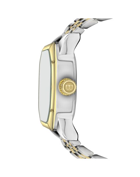 Montre pour femme en maille fine Aegeri argent/or