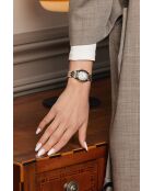 Montre pour femme en maille fine Aegeri argent/or