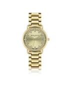 Montre pour femme en maille fine Klontal dorée