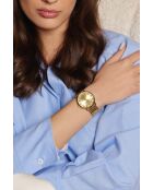 Montre pour femme en maille fine Klontal dorée