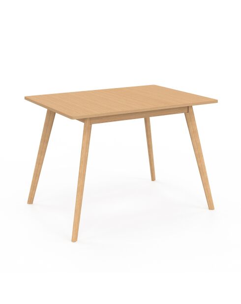 Uitschuifbare eettafel van Venezia hout - 150x80x75 cm