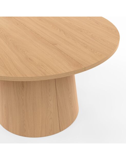 Table basse ronde Elvis bois - 70x70x40 cm