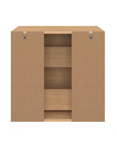 Meuble sous vasque Faustine 2 tiroirs bois - 60x45x60 cm