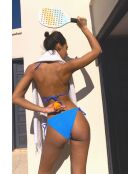 Culotte long beach bleu outremer