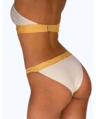 Braguitas Maneby en forma de V doradas