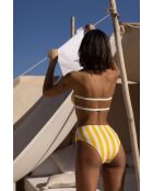 Bragas positano de cintura alta color amarillo limón