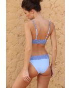 Mutandine blu Althéa Leopard