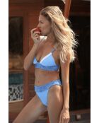 Mutandine blu Althéa Leopard
