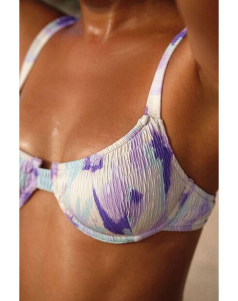 Haut de maillot balconnet Bonnie bleu Frozen