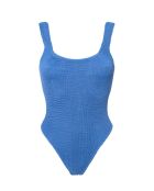 Blauer einteiliger Jeans-Badeanzug Whitney