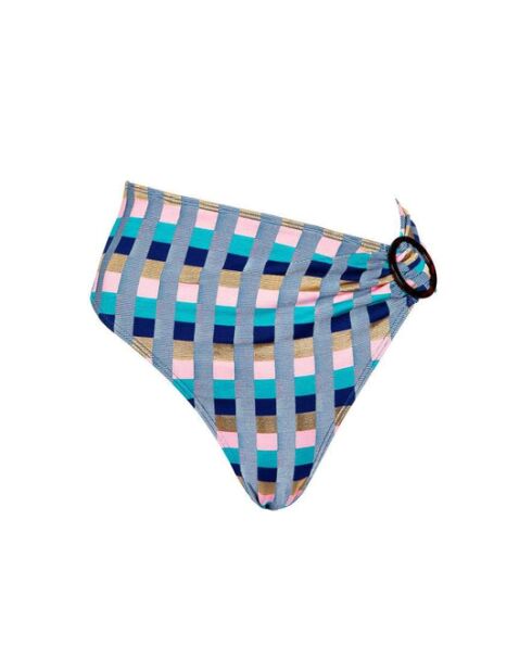 Culotte taille haute Typha Square rose turquoise bleu nuit doré