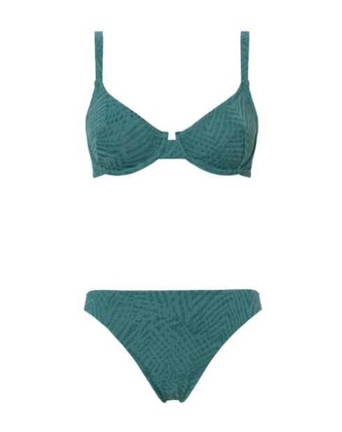 Haut de maillot balconnet Brooke vert Forest