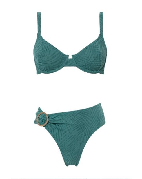 Bragas verdes de cintura alta Brooke Forest