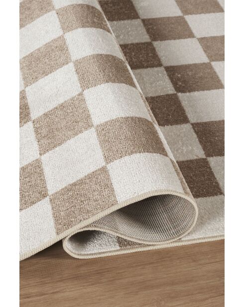 Tapis Damas 4001 crème
marron - 80x150 cm
