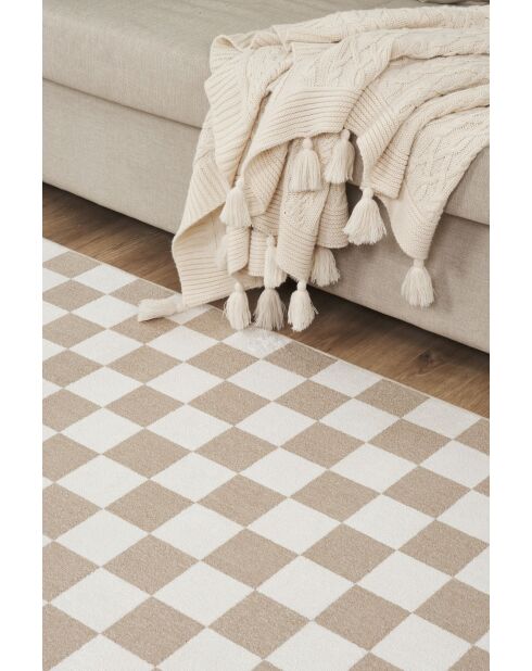 Tapis Damas 4001 crème
marron - 80x150 cm