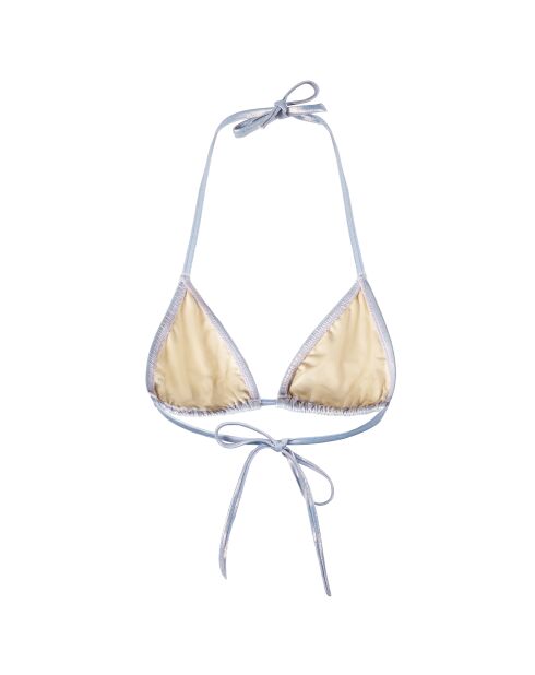 Top de bikini triangular con forma de sirena de Bel Air