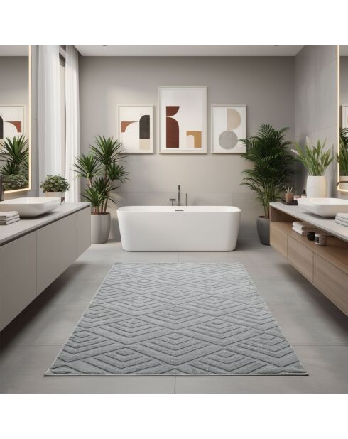 Tapis Dpelus gris