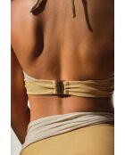 Top bikini Maneby Gold Foulard Cross
