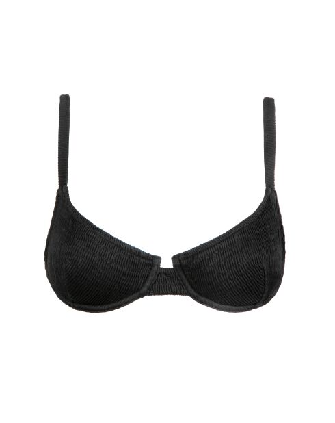 Haut de maillot balconnet Bonnie Noir