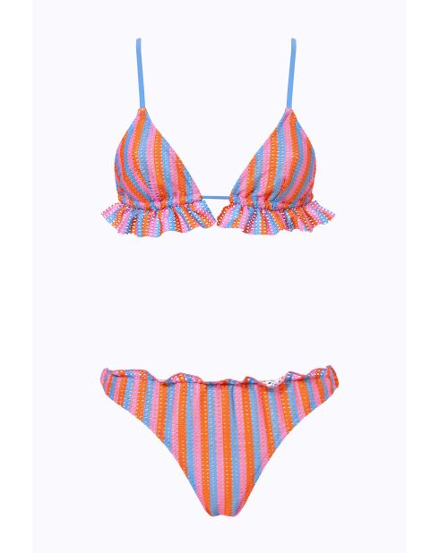 Haut de maillot triangle rosie Malibu