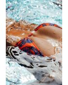 Orange Groove Bandana driehoekige bikinitop