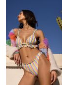 Haut de maillot triangle rosie ischia