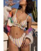 Haut de maillot triangle rosie ischia