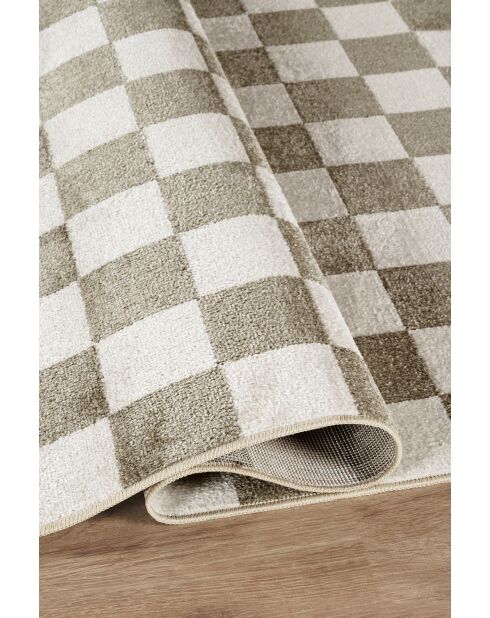 Tapis Damas 4003 crème doré