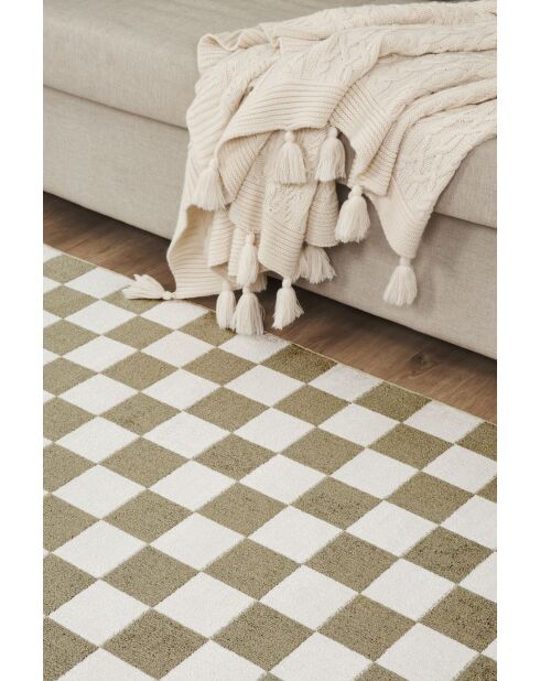 Tapis Damas 4003 crème doré