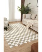 Tapis Damas 4003 crème doré