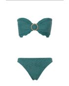 Miniswim Brooke Bosgroene badsjaal