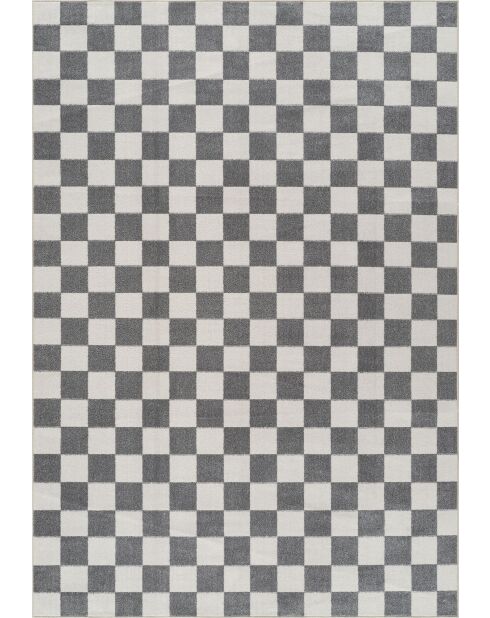 Tapis Damas 4004 crème anthracite