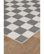 Tapis Damas 4004 crème anthracite