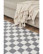 Tapis Damas 4004 crème anthracite